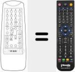 Replacement remote control for IR 5600