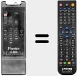 Replacement remote control for K 150