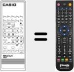 Replacement remote control for MASTER 4900