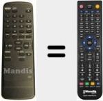Replacement remote control for NA 994