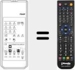 Replacement remote control for PS 40F