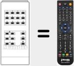 Replacement remote control for RC 4-12 FACH