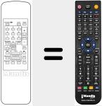 Replacement remote control for RC 4000