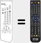 Replacement remote control for RC 531