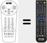 Replacement remote control for DS 175A / 02G