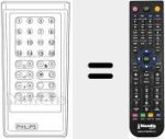 Replacement remote control for RC IV 16 FACH