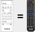 Replacement remote control for RCT 2070