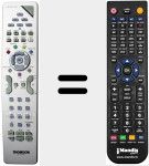 Replacement remote control for RCT 615 DBLM 1