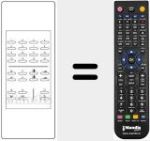 Replacement remote control for REM-30 N