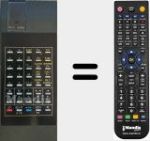 Replacement remote control for RCS 6280