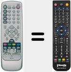 Replacement remote control for RM-L1704