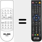 Replacement remote control for RM3