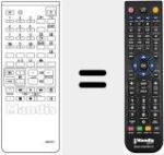 Replacement remote control for RM 673