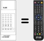 Replacement remote control for S 62 MD