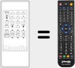 Replacement remote control for SL-600