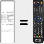Replacement remote control for SP 699001