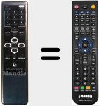 Replacement remote control for SR 60