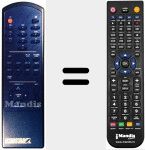 Replacement remote control for SR 90