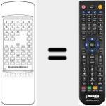 Replacement remote control for DIGICOMPUTER 29