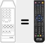 Replacement remote control for TC 115