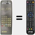 Replacement remote control for TOPSI