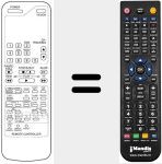 Replacement remote control for VR 411 L