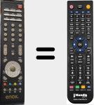 Replacement remote control for MPL9622LED-FHD