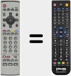 Replacement remote control for EUR7628030