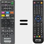 Replacement remote control for RM-AMU141 (149001411)