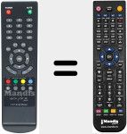 Replacement remote control for Soyoka002