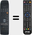 Replacement remote control for Digital Remote (RH6623/00)