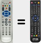 Replacement remote control for RC1144201/00