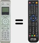 Replacement remote control for RM2000101 (313922864431)