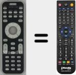 Replacement remote control for RC155380901 (313923809601)