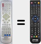 Replacement remote control for RC901 (3990747001)