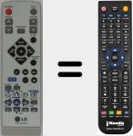 Replacement remote control for 6710CMAM02B