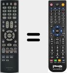 Replacement remote control for WC-SB1 (72799183)