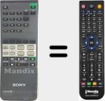 Replacement remote control for RM-671 (A1470858A)