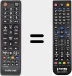 Replacement remote control for AA59-00666A