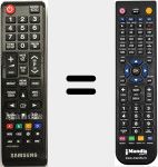 Replacement remote control for AA59-00802A