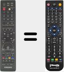 Replacement remote control for BN59-00582A