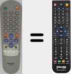 Replacement remote control for CT-867
