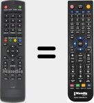 Replacement remote control for H001
