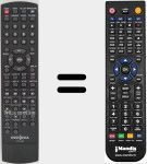 Replacement remote control for HTR-274D