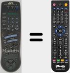 Replacement remote control for RM-C722