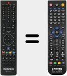 Replacement remote control for Mediabox