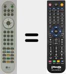 Replacement remote control for 6710V00091G