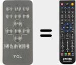 Replacement remote control for MA06TS5TSPN03RC1