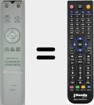 Replacement remote control for RC001MS