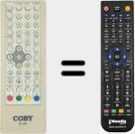 Replacement remote control for RC-051